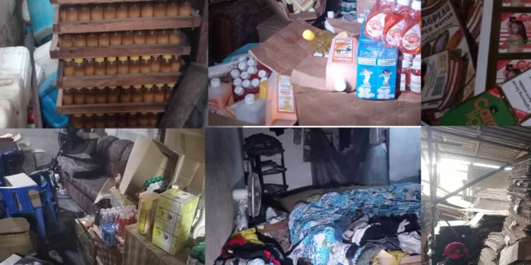 Cameroun : Une usine de fabrication de faux produits dont des produits décapants, démantelée à Douala