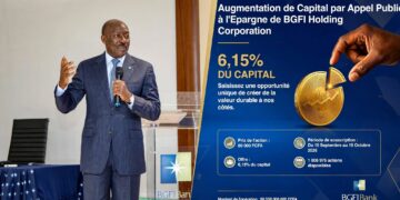 Bourse : BGFI Holding retourne sur le marché avec une deuxième levée de 80,558 milliards FCFA