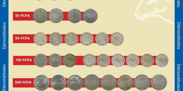 CEMAC : La BEAC fixe au 31 octobre 2027 la date limite d’échange des anciennes pièces